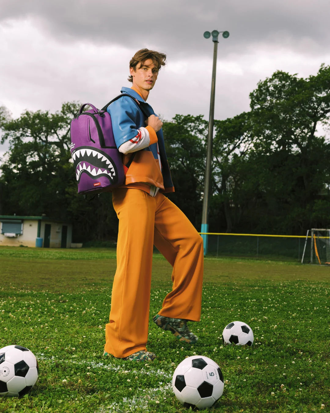 SHARK CENTRAL BUBBLY PURPLE DLXSV BACKPACK