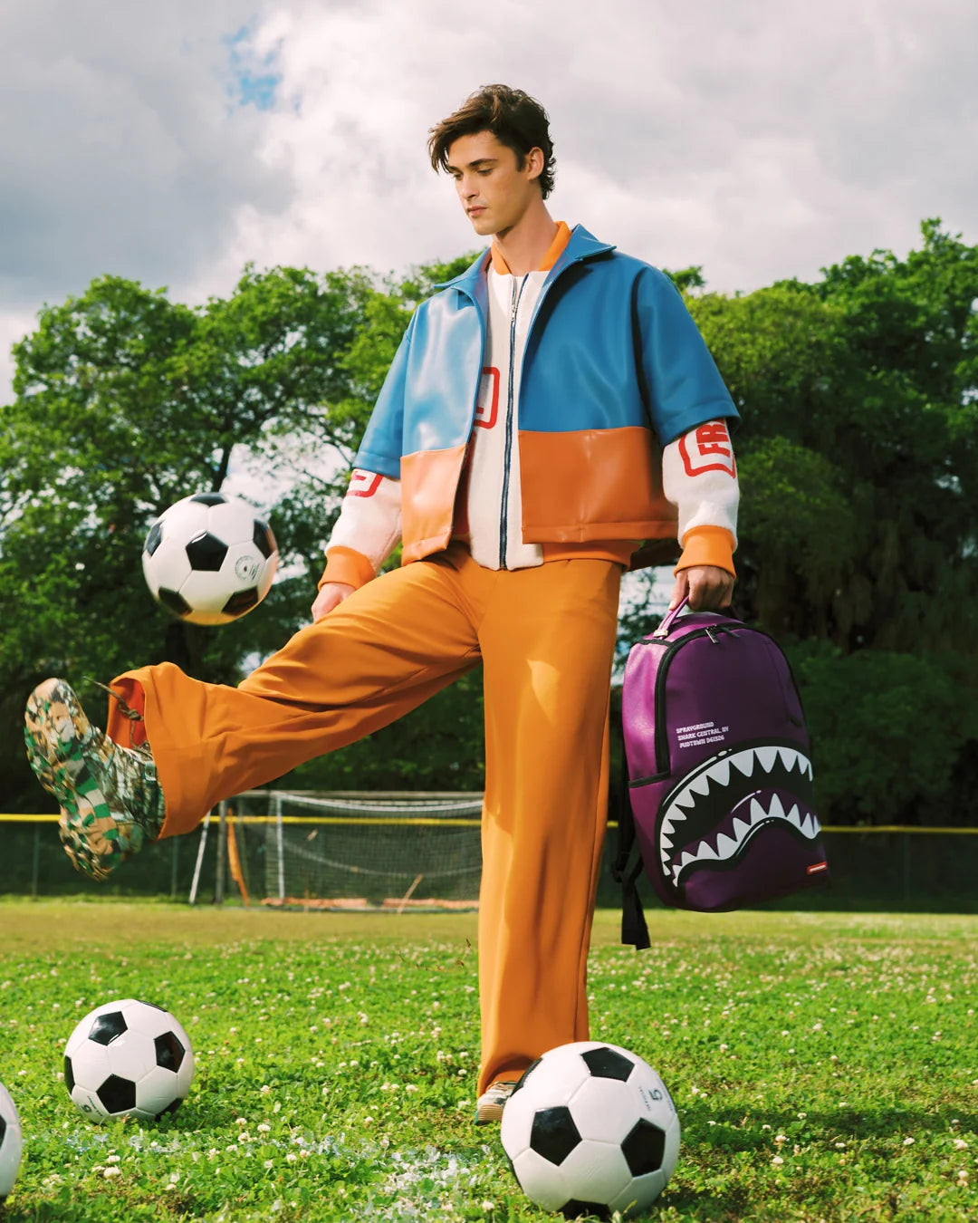 SHARK CENTRAL BUBBLY PURPLE DLXSV BACKPACK
