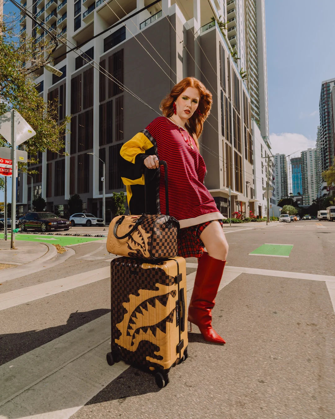 HENNY MELT CARRY-ON LUGGAGE