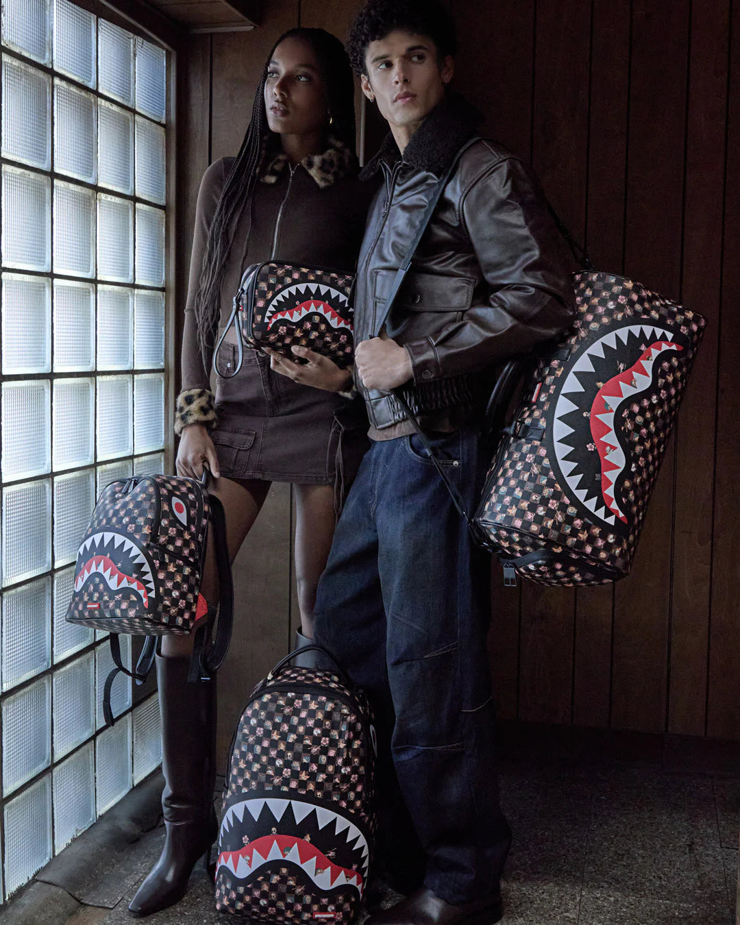 PEEKING CHARACTERS REMIX SAVAGE BACKPACK