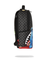 SESAME STREET COOKIE MONSTER SNEAKING A BITE DLXSV BACKPACK
