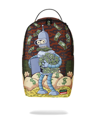FUTURAMA BENDER MONEY DLXR BACKPACK