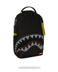 SHARK CENTRAL YELLOW TAPE DLX SATIN BACKPACK