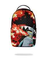 FUTURAMA BENDER FIRE DRAMA DLXSV BACKPACK