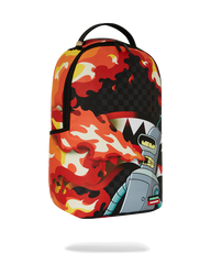 FUTURAMA BENDER FIRE DRAMA DLXSV BACKPACK