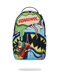BLUE ZOMBIE SHARKMOUTH DLXSR BACKPACK