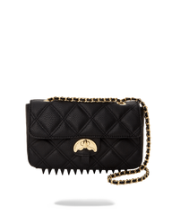 BLACK MAMBA TWIST LOCK HANDBAG