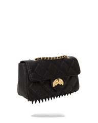 BLACK MAMBA TWIST LOCK HANDBAG