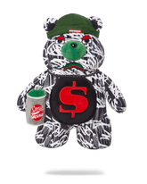 SCRIBBLE SHARK BEAR BACKPACK