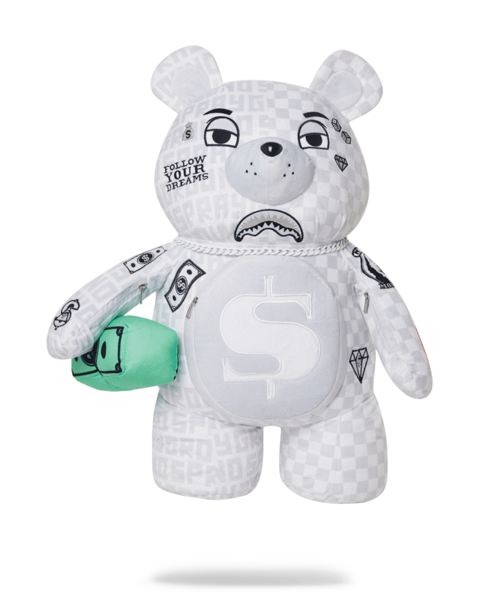 SPLIT MEAN & CLEAN BEAR BACKPACK