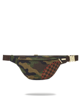 CAMO SHARK SHAPE CHECK SAVVY CROSS-BODY