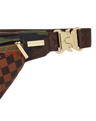 CAMO SHARK SHAPE CHECK SAVVY CROSS-BODY