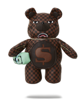 SHARKS IN PARIS TEDDY BEAR BACKPACK