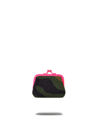 CAMO PINK SHARK COIN PURSE