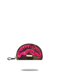 CAMO PINK SHARK POUCH