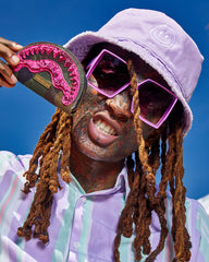 CAMO PINK SHARK POUCH