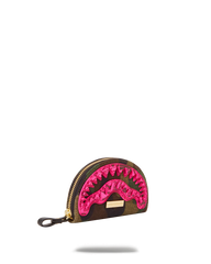 CAMO PINK SHARK POUCH