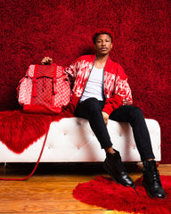 TRI SPLIT RED MONTE CARLO BACKPACK