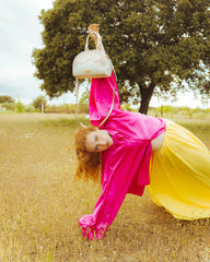 ROSE MONEY SHARK HANDBAG