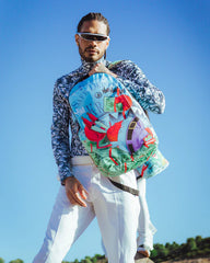 SPONGE BOB MR KRABS BLACK CARD DLXSR BACKPACK