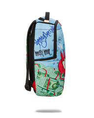 SPONGE BOB MR KRABS BLACK CARD DLXSR BACKPACK