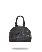 TRI SPLIT BLACK HANDBAG