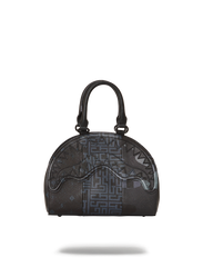 TRI SPLIT BLACK HANDBAG