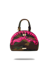 CAMO PINK SHARK HANDBAG
