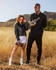 BURNT SHARKS IN PARIS SAVVY CROSS-BODY