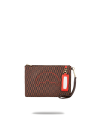 MONEY CHECK CROSS-OVER CLUTCH