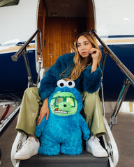 COOKIE MONSTER MONEY BEAR BACKPACK