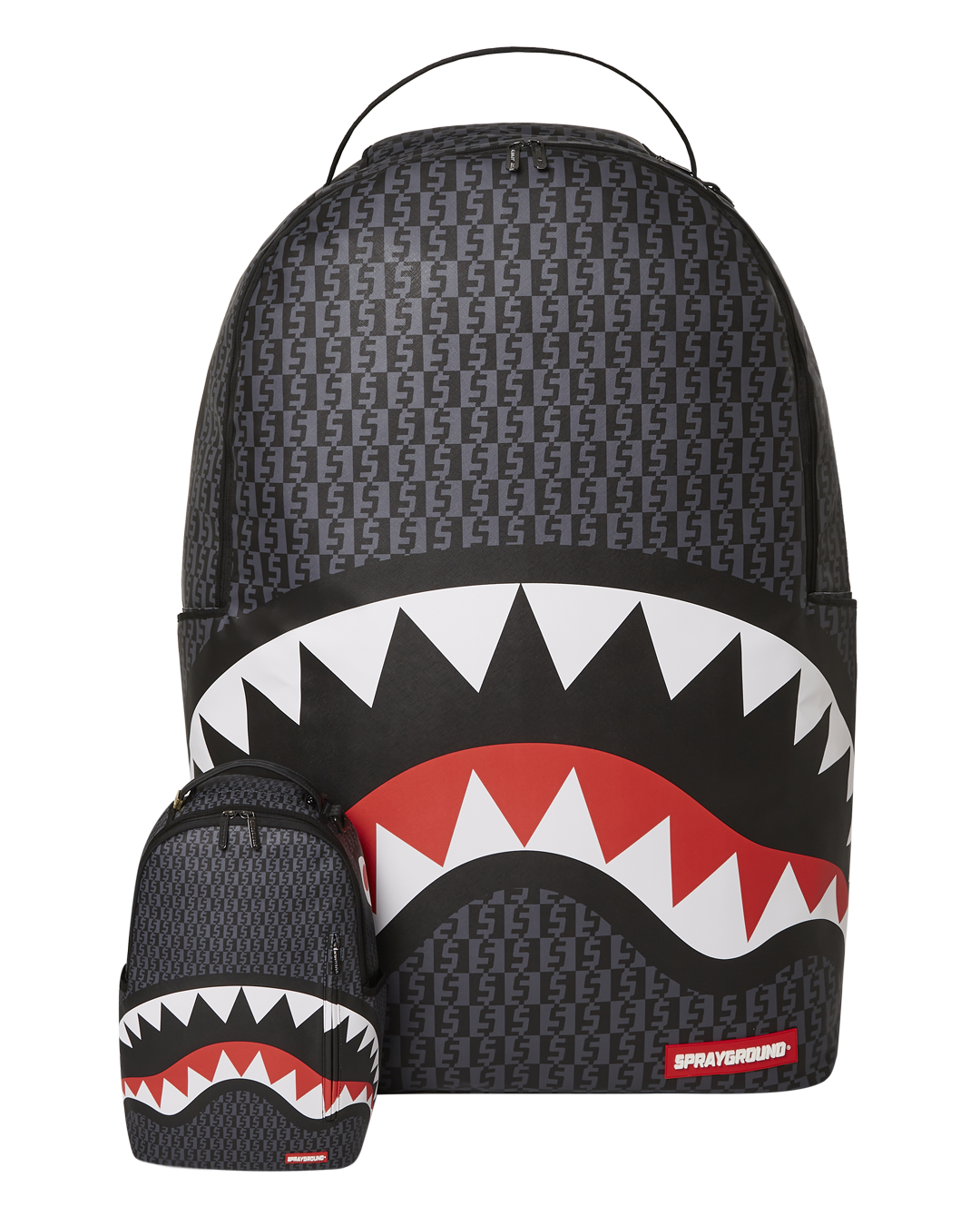 MONEY CHECK GREY WORLDS BIGGEST BACKPACK SPRAYGROUND KUWAIT BAGS ACCESSORIES