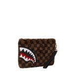 FUR SHARKS IN PARIS CROSS-OVER CLUTCH