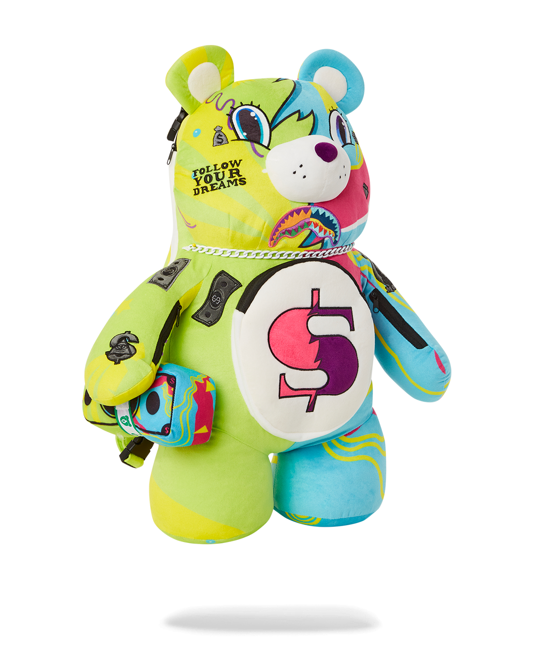 SPLIT WEIRD BEAR BACKPACK