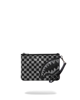 CHECKERED TRINITY CROSS-OVER CLUTCH