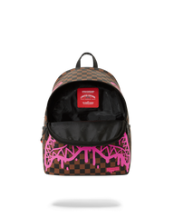 PINK DRIPPIN SHARKS SAVAGE BACKPACK