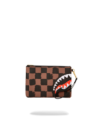 SHARKS IN PARIS PAINT CROSS OVER CLUTCH