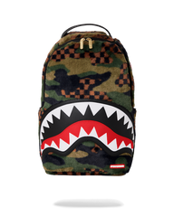 FUR SHARKS IN PARIS CAMO DLXSF BACKPACK
