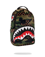 FUR SHARKS IN PARIS CAMO DLXSF BACKPACK