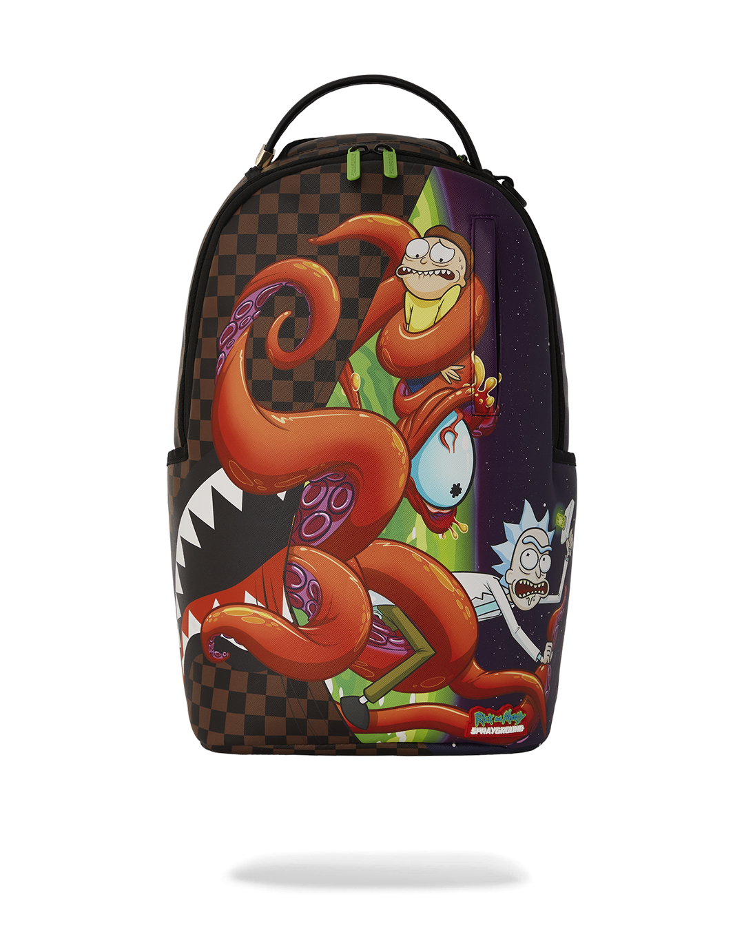 Rick and morty sprayground backpack hotsell