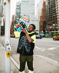 BLUE ZOMBIE SHARKMOUTH DLXSR BACKPACK