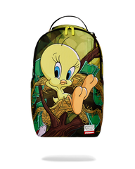 LOONEY TUNES TWEETY MONEY NEST SHARK DLXR BACKPACK