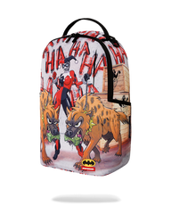 HARLEY QUINN WITH HYENAS DLXR BACKPACK