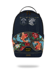 EVISU STYLE DLX-DENIM BACKPACK