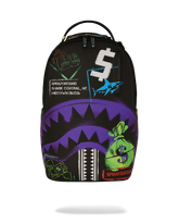 SHARK CENTRAL STENCILS BLACK DLXSV BACKPACK