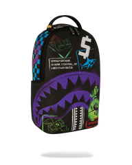 SHARK CENTRAL STENCILS BLACK DLXSV BACKPACK