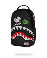 PEANUTS SNOOPY TOP SHARK MONEY DLXSV BACKPACK