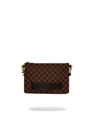 SAWTOOTH SHARKS IN PARIS CROSSOVER CLUTCH