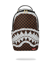 SIP BROWN AND CREAM TEAR DLXSV BACKPACK