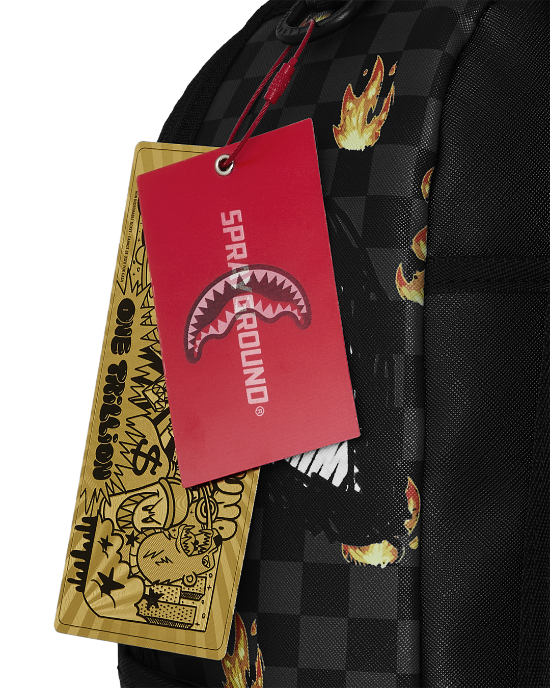 SCRIBBLE FIRE CHECK DLXSV BACKPACK